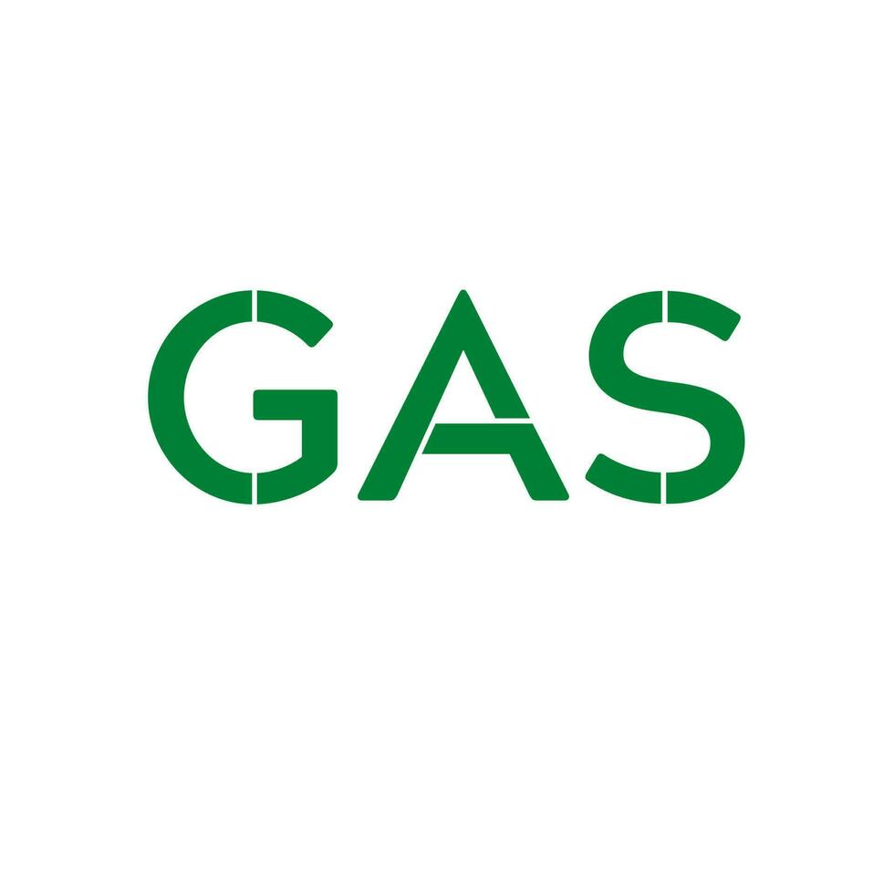 gas logo vettore