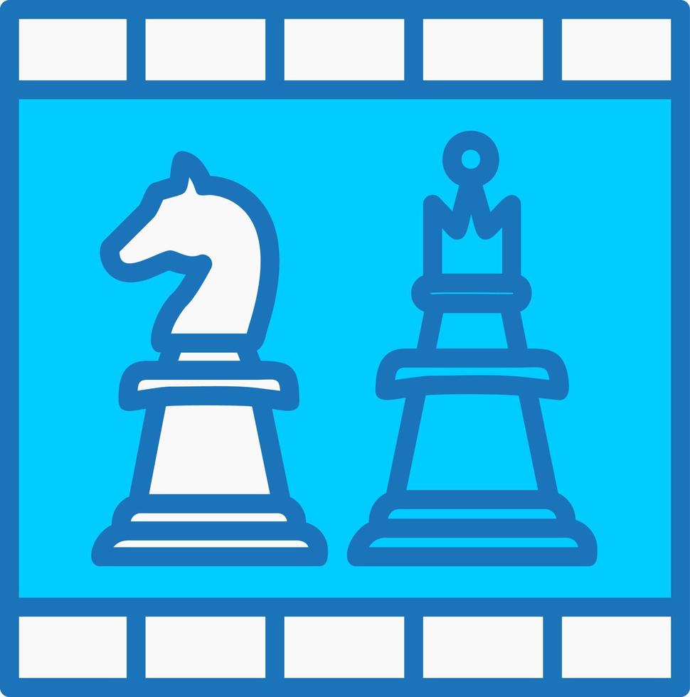 scacchi tavola vettore icona