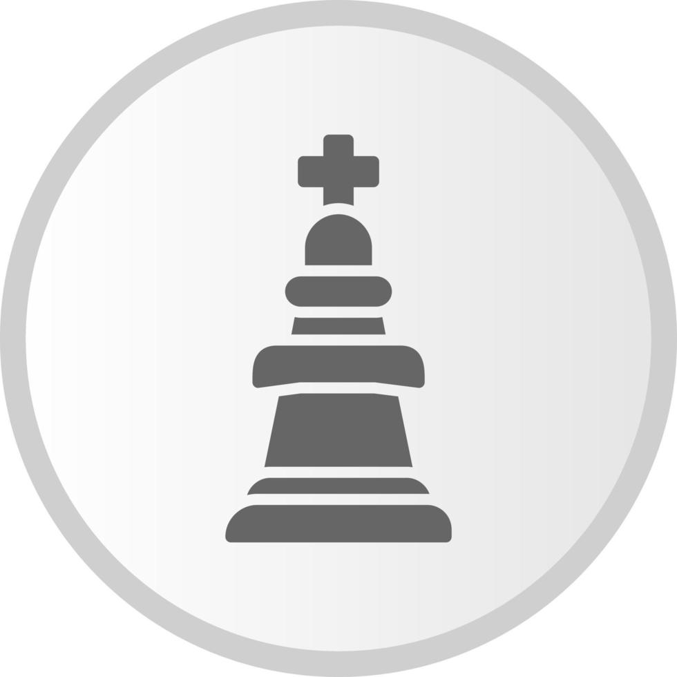 scacchi re vettore icona