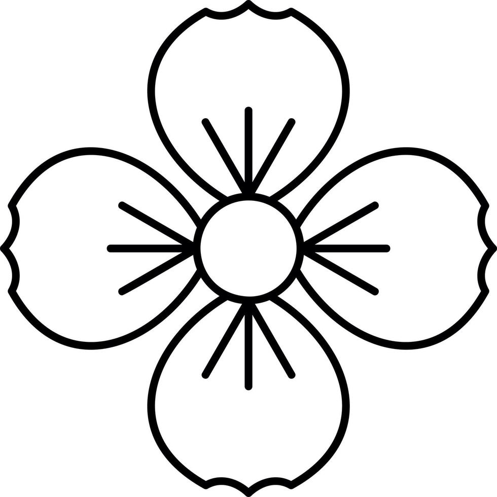 fragola fiori vettore icona design