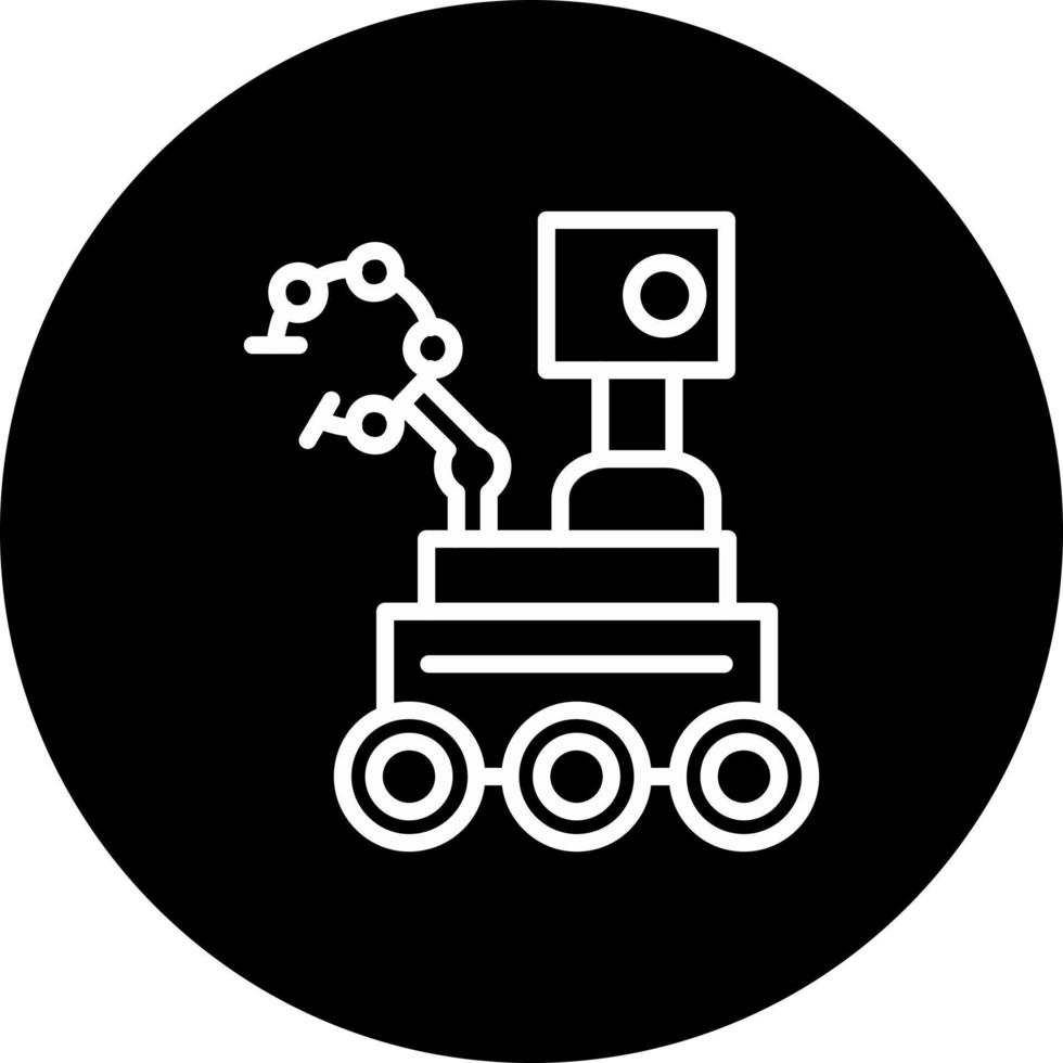 camera rover vettore icona