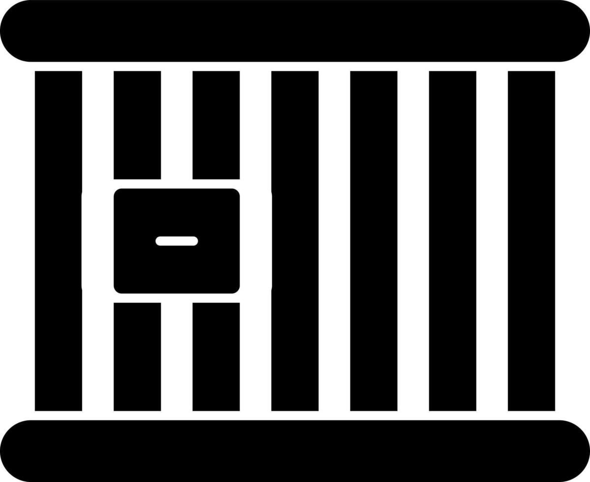prigione cellula vettore icona design