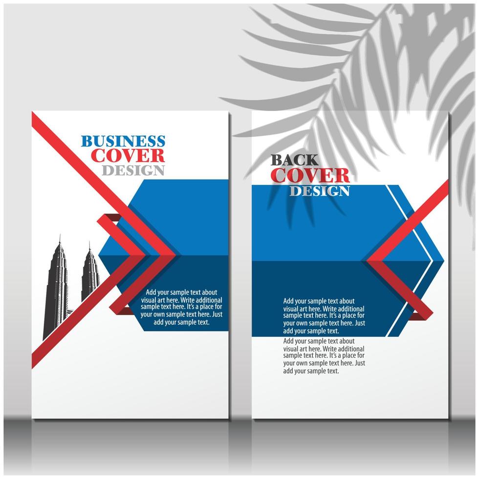 modello di layout di brochure o volantini, sfondo del design della copertina del rapporto annuale vettore