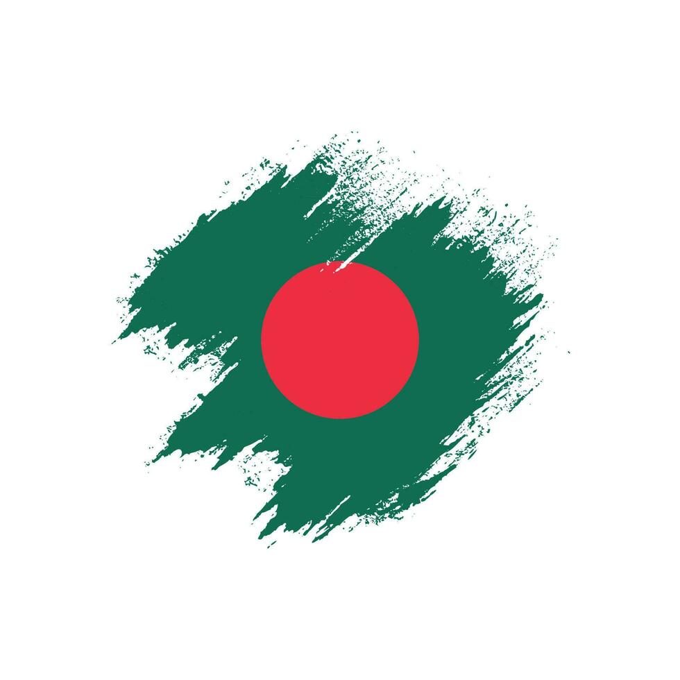 bangladesh grunge bandiera vettore
