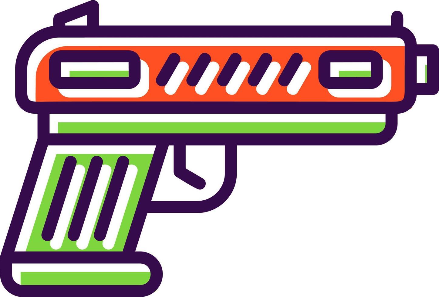 pistola vettore icona design