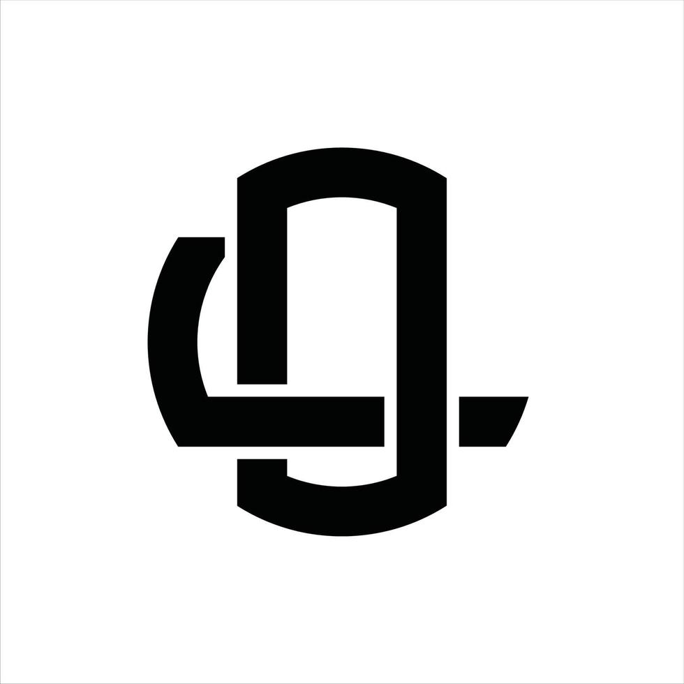 ol logo monogramma design modello vettore