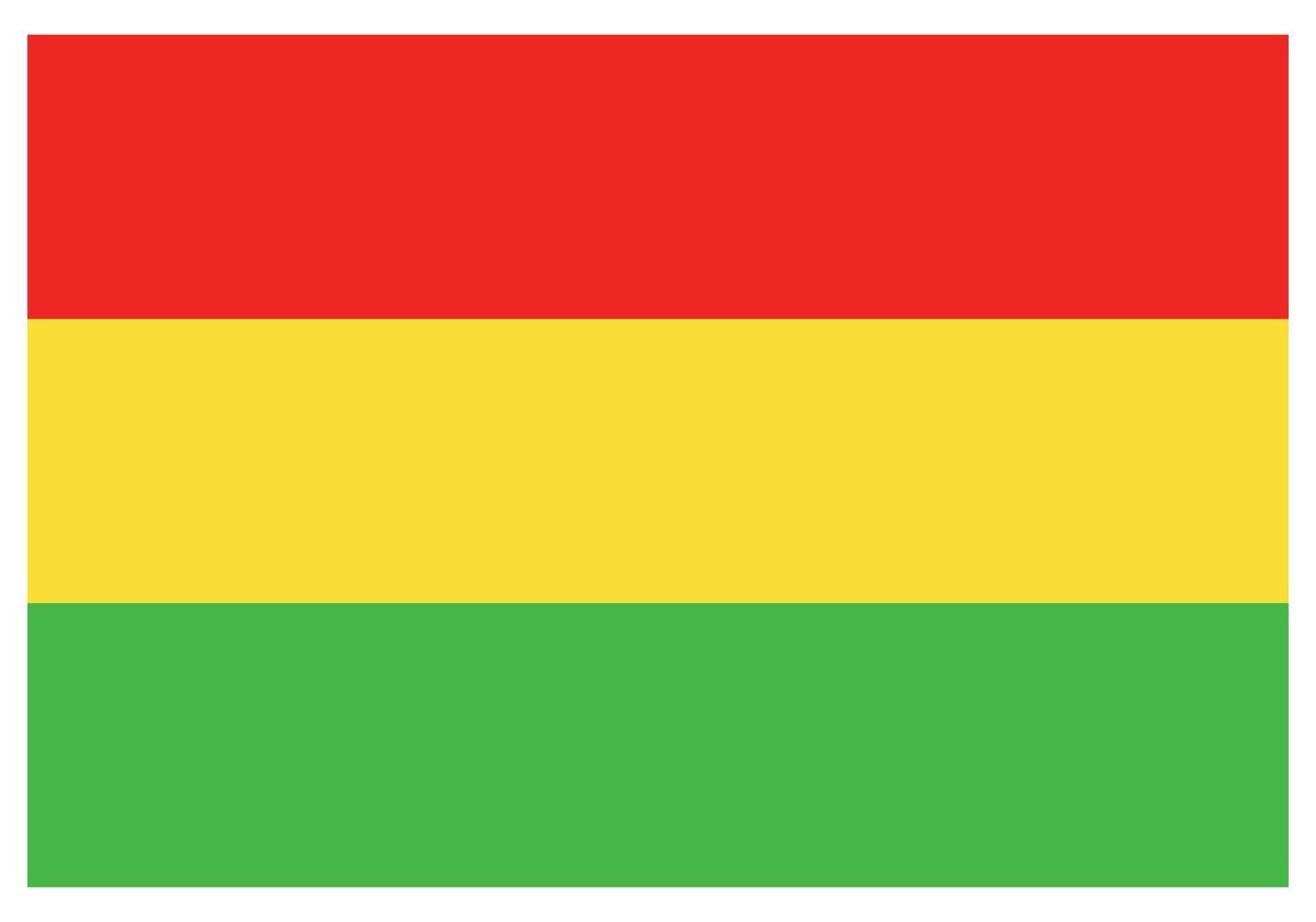 nazionale bandiera di Ghana - piatto colore icona. vettore