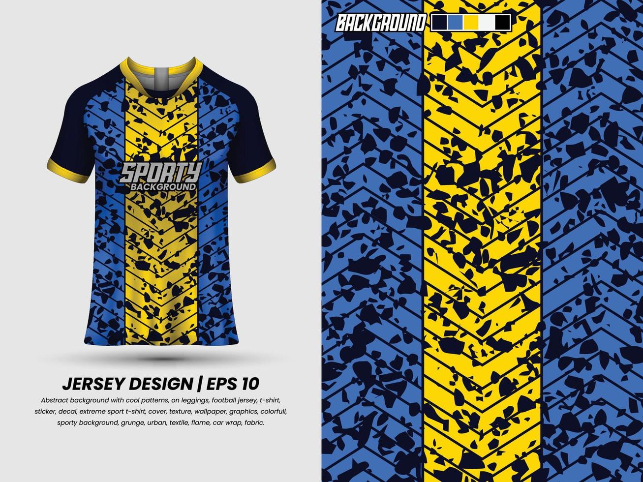 calcio maglia design per sublimazione, sport t camicia disegno, modello maglia vettore