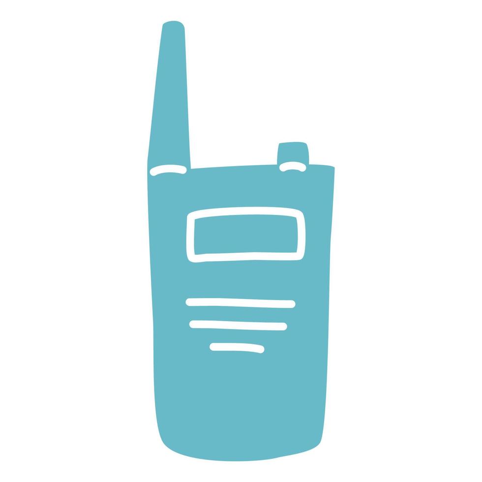 walkie talkie icona vettore