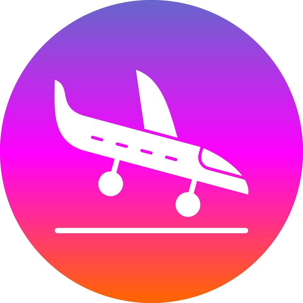 atterraggio vettore icona design