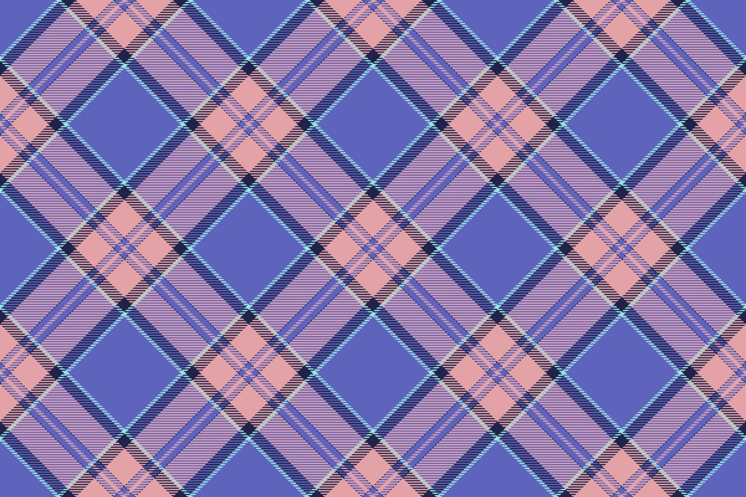 tartan plaid sfondo, diagonale dai un'occhiata senza soluzione di continuità modello. vettore tessuto struttura per tessile Stampa, involucro carta, regalo carta, sfondo.