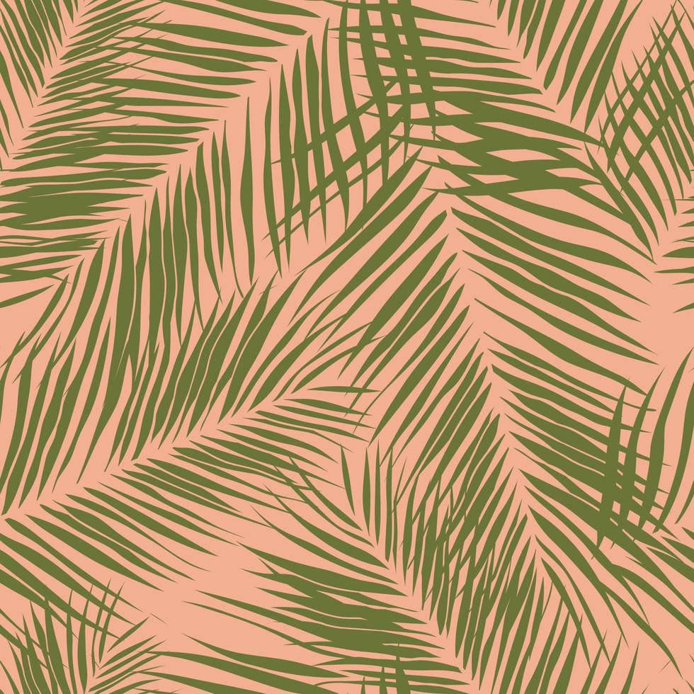 la bella monstera tropicale lascia il disegno del modello senza cuciture. foglie tropicali sullo sfondo della natura. illustrazione brasiliana alla moda. design primaverile ed estivo per tessuti, stampe, carta da imballaggio. vettore