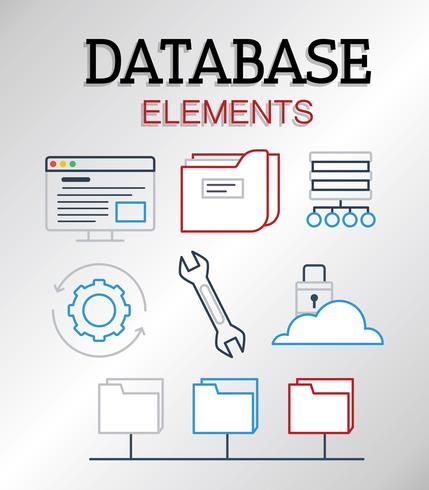 Database gratuito di elementi vettoriali