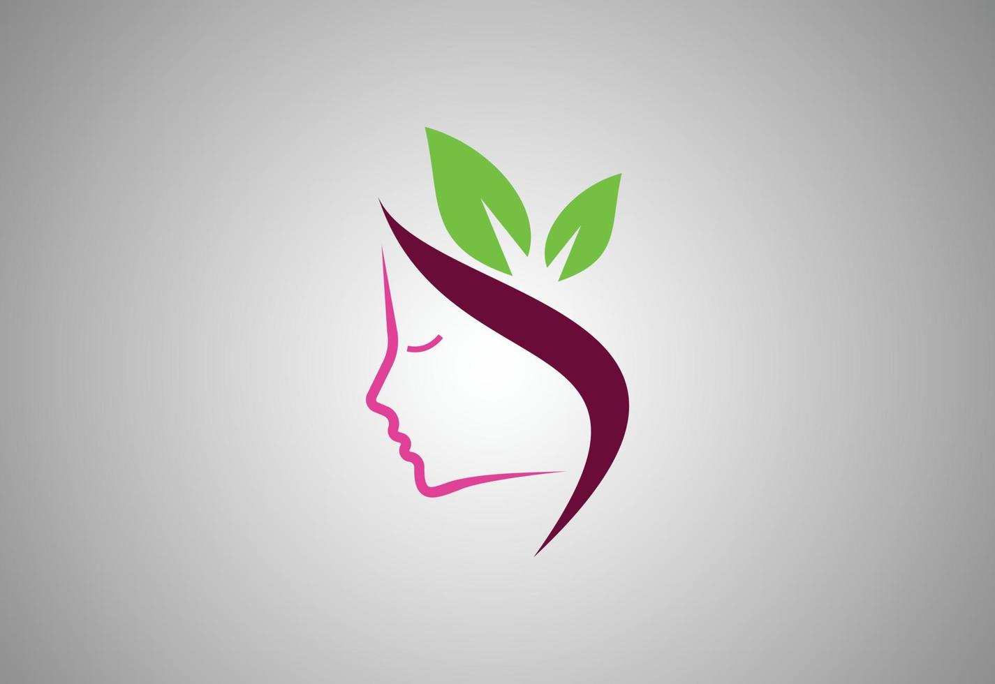 bellezza salotto, cura della pelle, salone, terme, dermatologia clinica fiore logo design vettore design concetto.