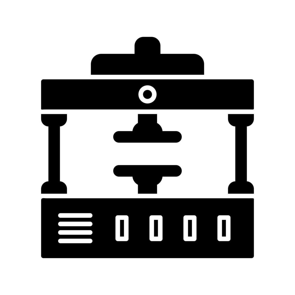 macchina stampa vettore icona