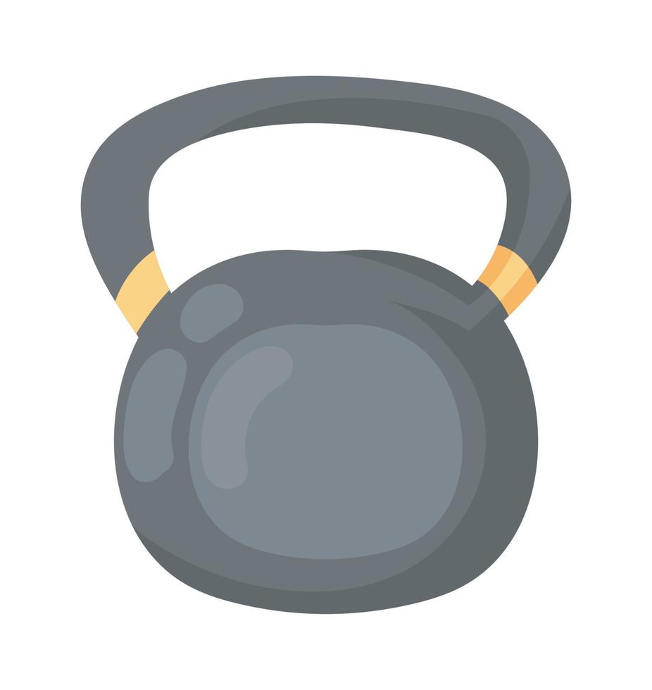 kettlebell peso Palestra vettore