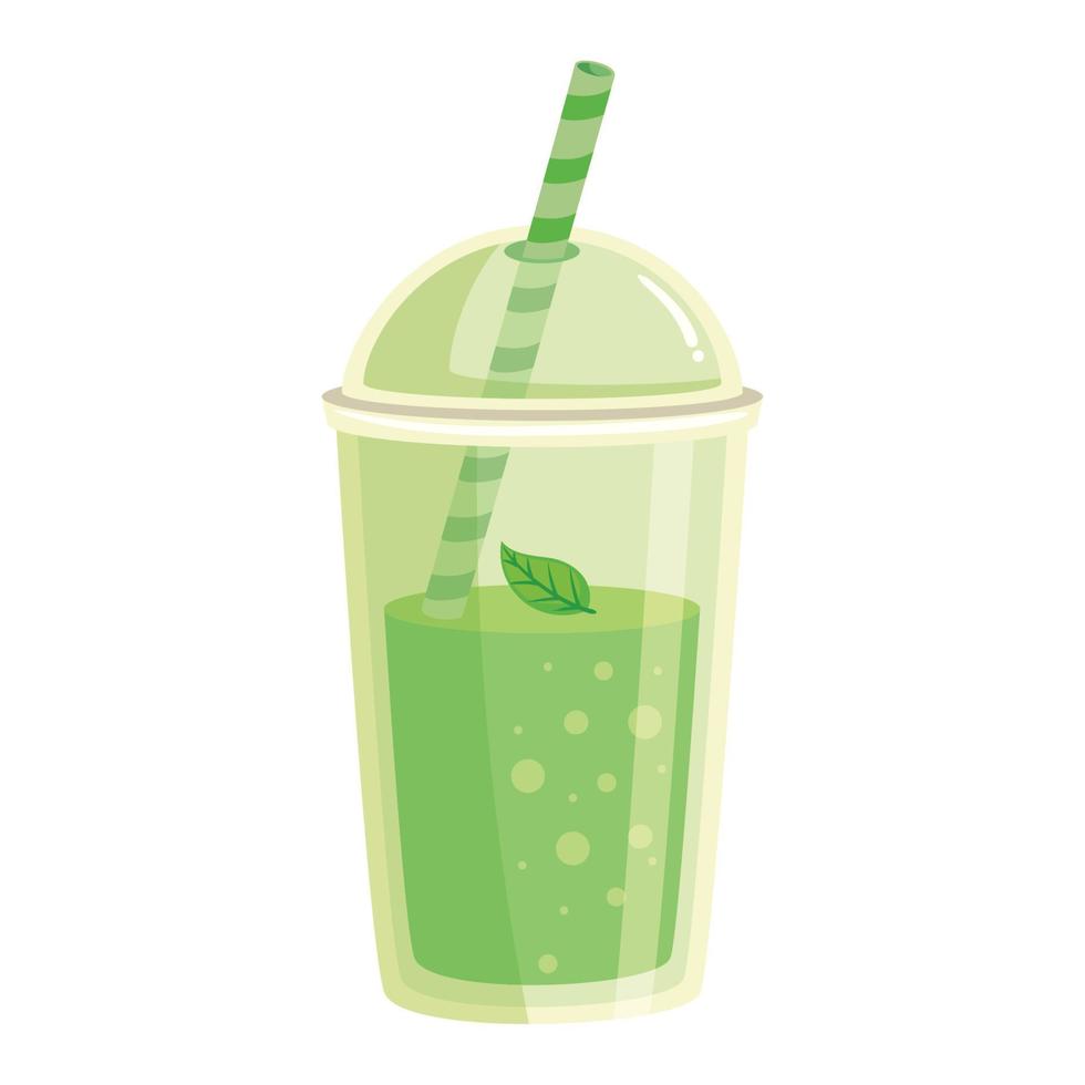 tè verde freddo vettore