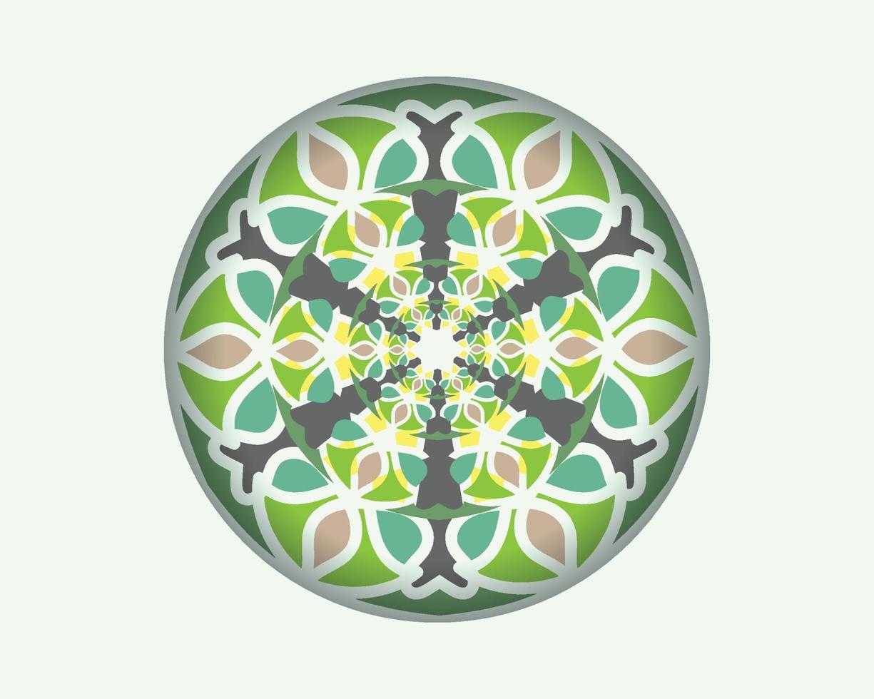 colorato mandala. vettore illustrazione. Islam, Arabo, indiano, Turco, Pakistan, Cinese,