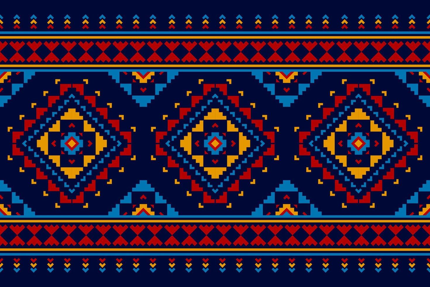 tappeto etnico tribale modello arte. geometrico etnico senza soluzione di continuità modello nel tribale. messicano stile. vettore