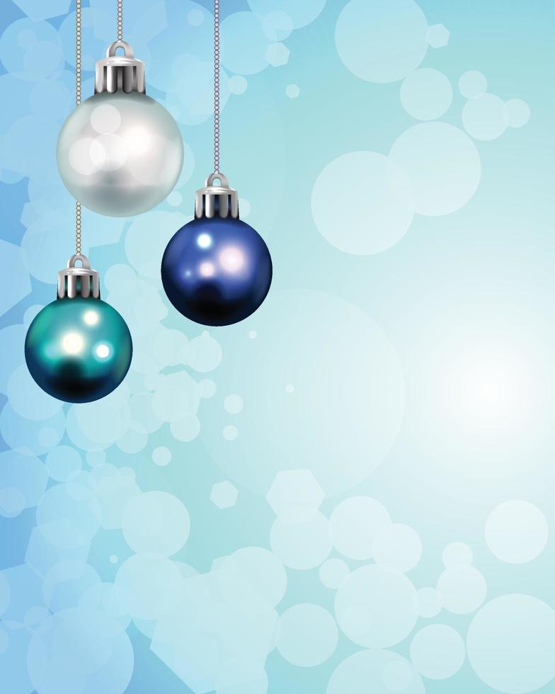 Natale vacanza ornamenti modello sfondo illustrazione vettore