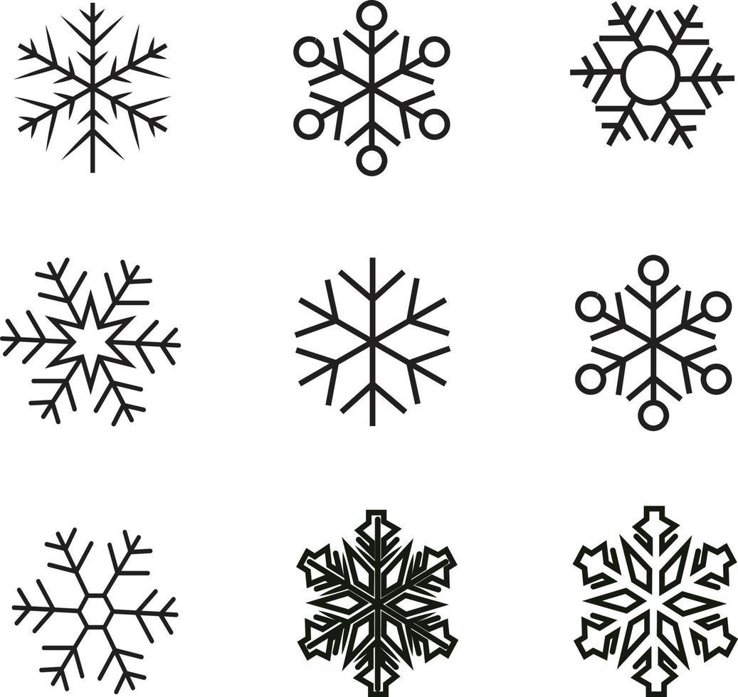 fiocco di neve svg, fiocco inverno svg vettore