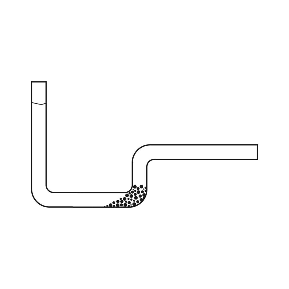 intasato tubi logo vettore illustrazione design