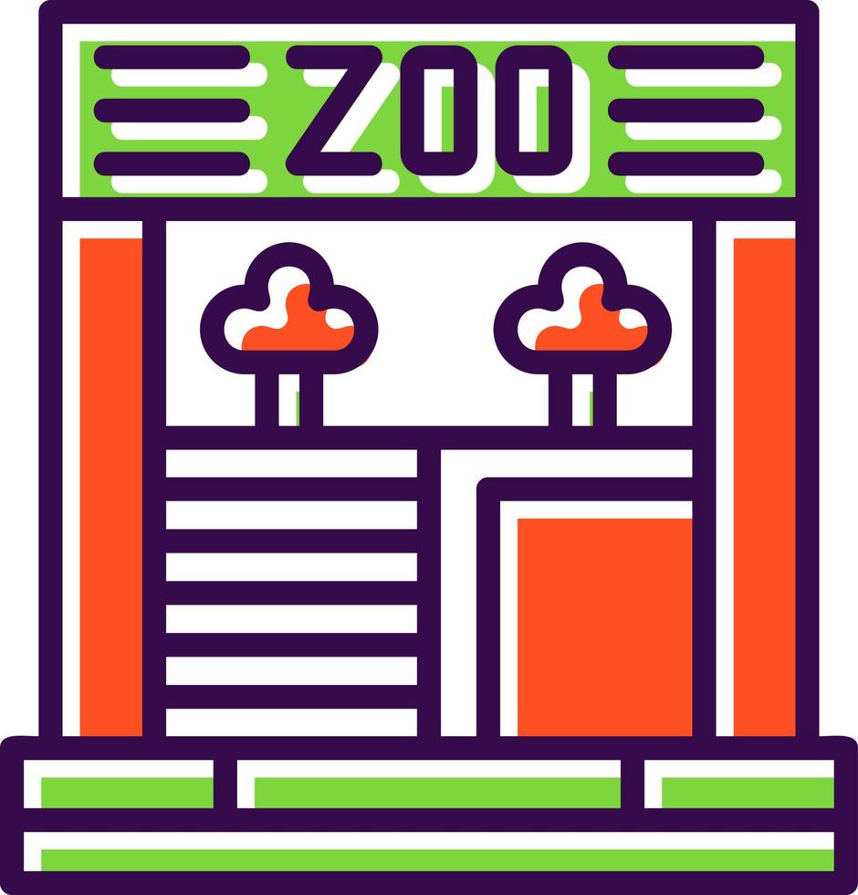 zoo vettore icona design