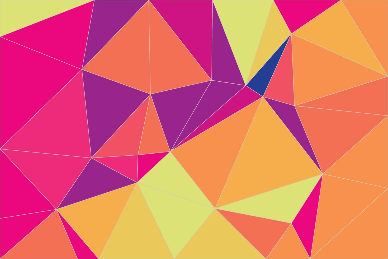 poligonale mosaico sfondo. creativo astratto geometrico design. vettore
