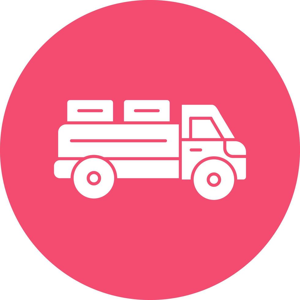 Raccogliere camion vettore icona design