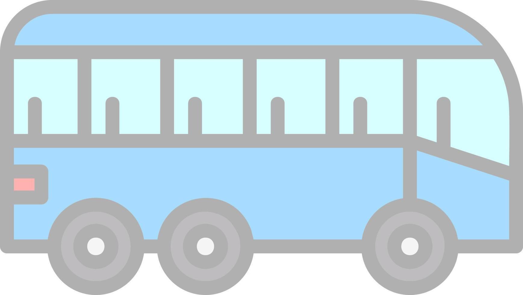 pubblico trasporto vettore icona design