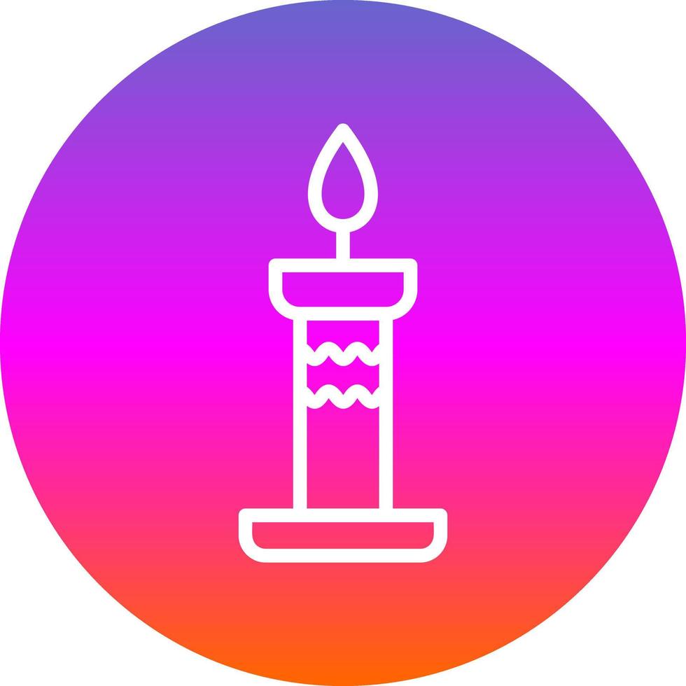 candele vettore icona design