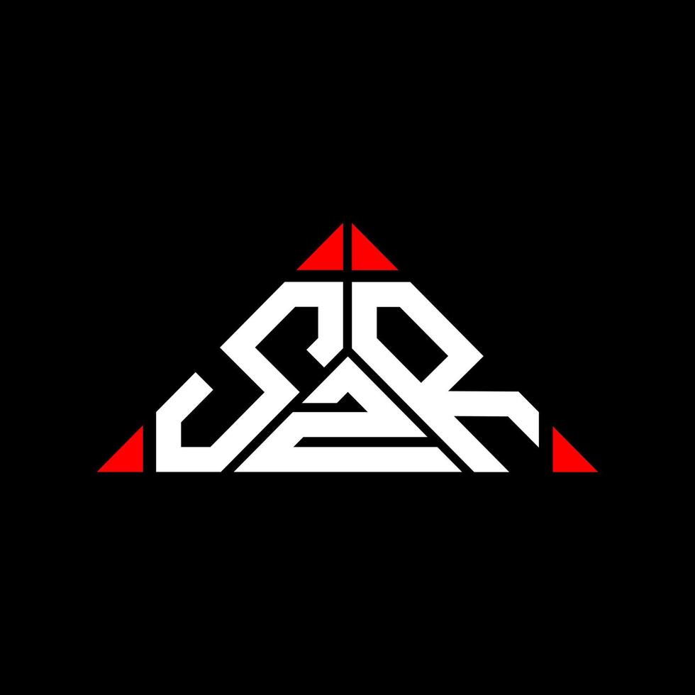 szr lettera logo creativo design con vettore grafico, szr semplice e moderno logo.