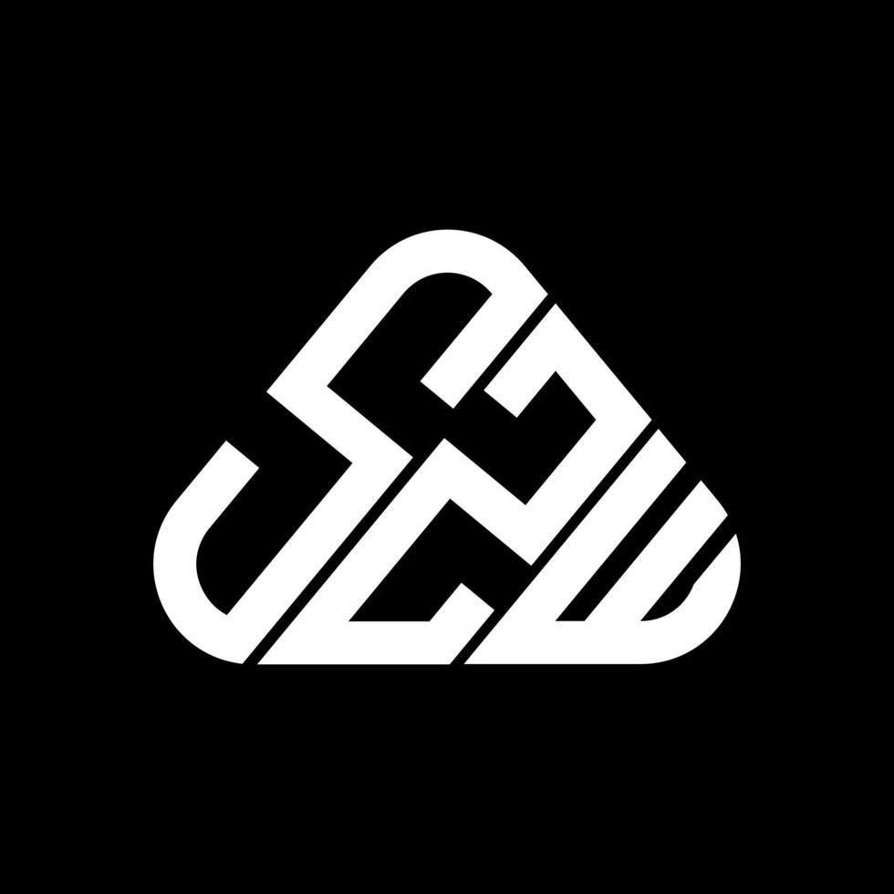 szw lettera logo creativo design con vettore grafico, szw semplice e moderno logo.