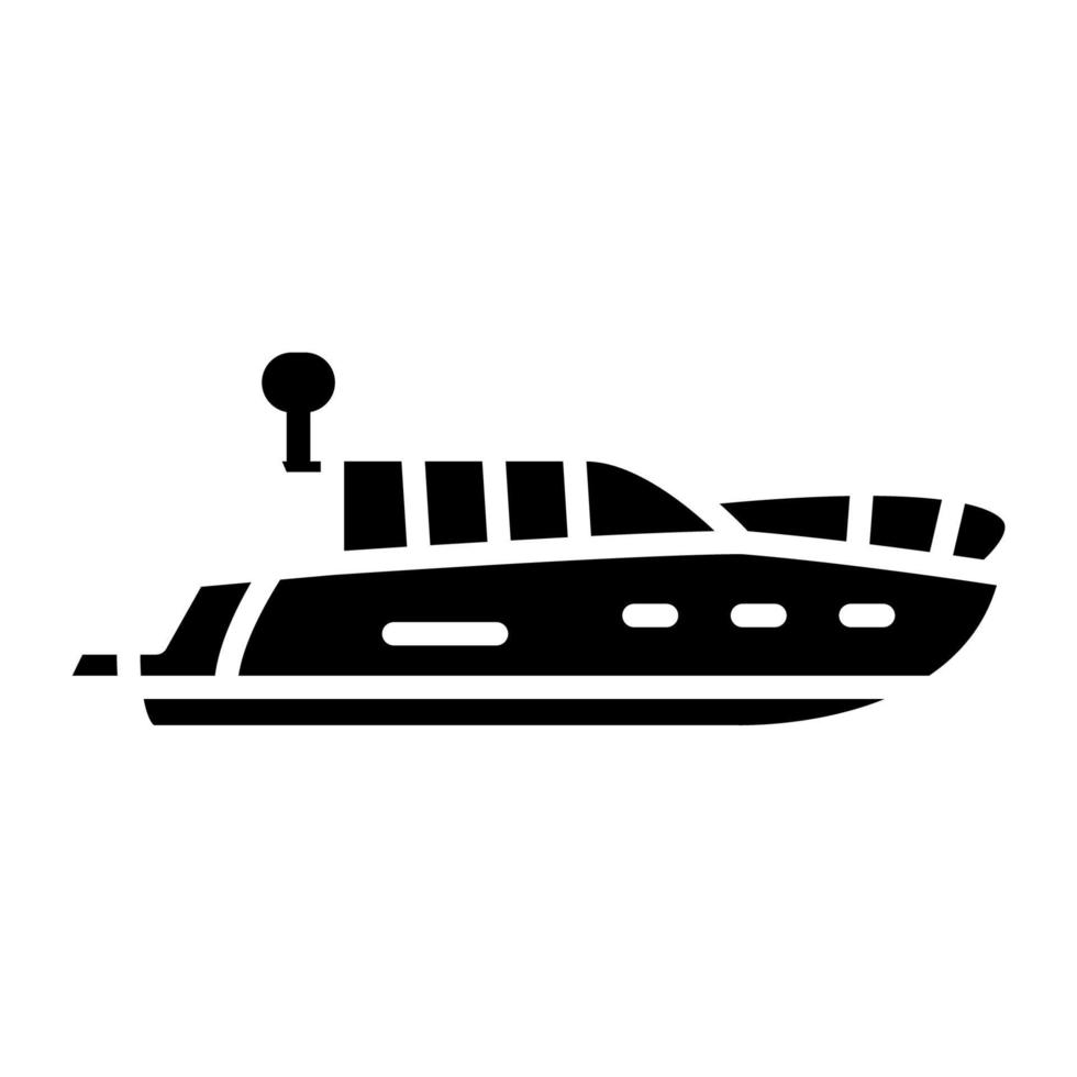 yacht icona, adatto per un' largo gamma di digitale creativo progetti. contento creando. vettore