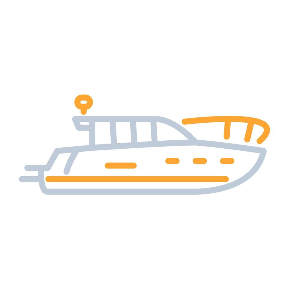yacht icona, adatto per un' largo gamma di digitale creativo progetti. contento creando. vettore