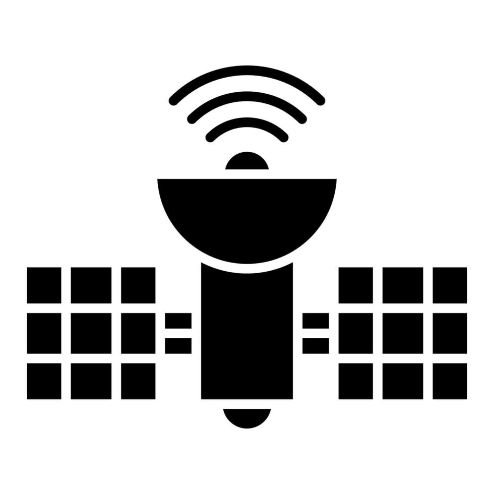 satellitare icona, adatto per un' largo gamma di digitale creativo progetti. contento creando. vettore