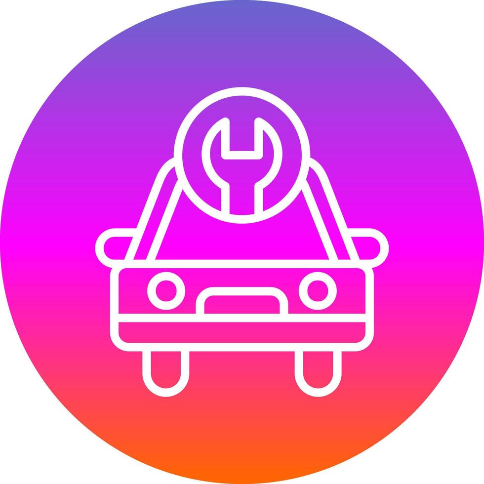 auto servizio vettore icona design