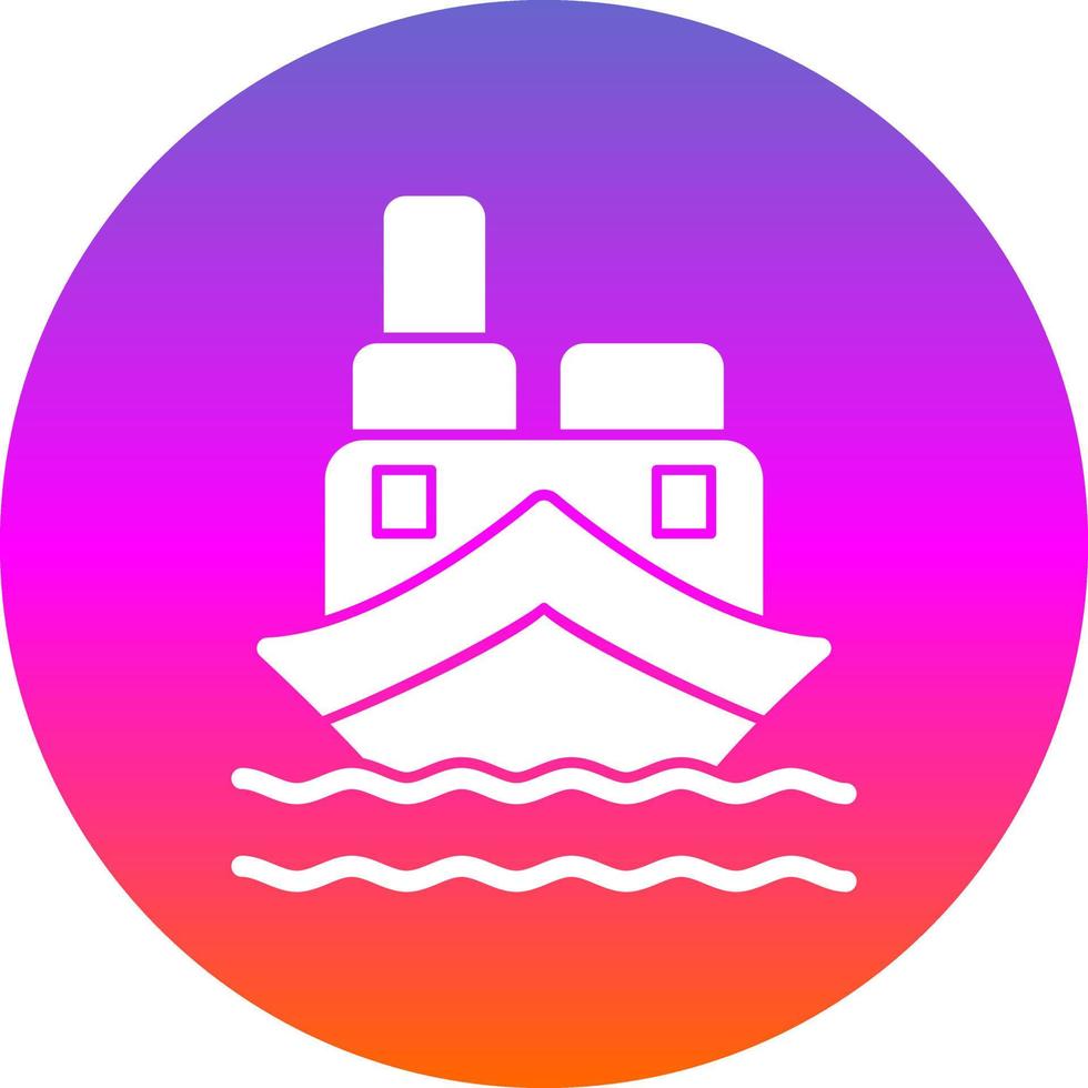 carico barca vettore icona design