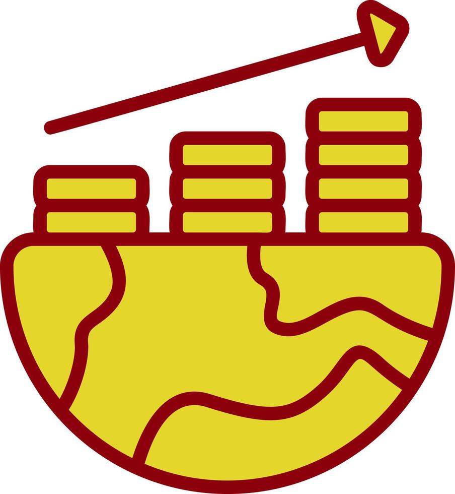 economia vettore icona design