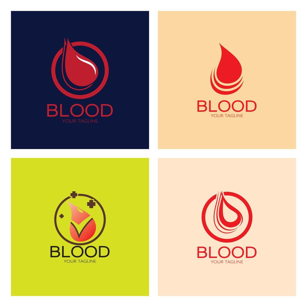 circolante sangue, sangue donazione, sangue donazione logo icona illustrazione modello design vettore per medico scopi erbaceo medicina clinica ospedale e sangue trasfusione