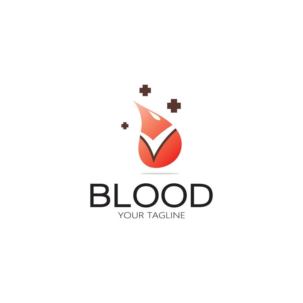 circolante sangue, sangue donazione, sangue donazione logo icona illustrazione modello design vettore per medico scopi erbaceo medicina clinica ospedale e sangue trasfusione