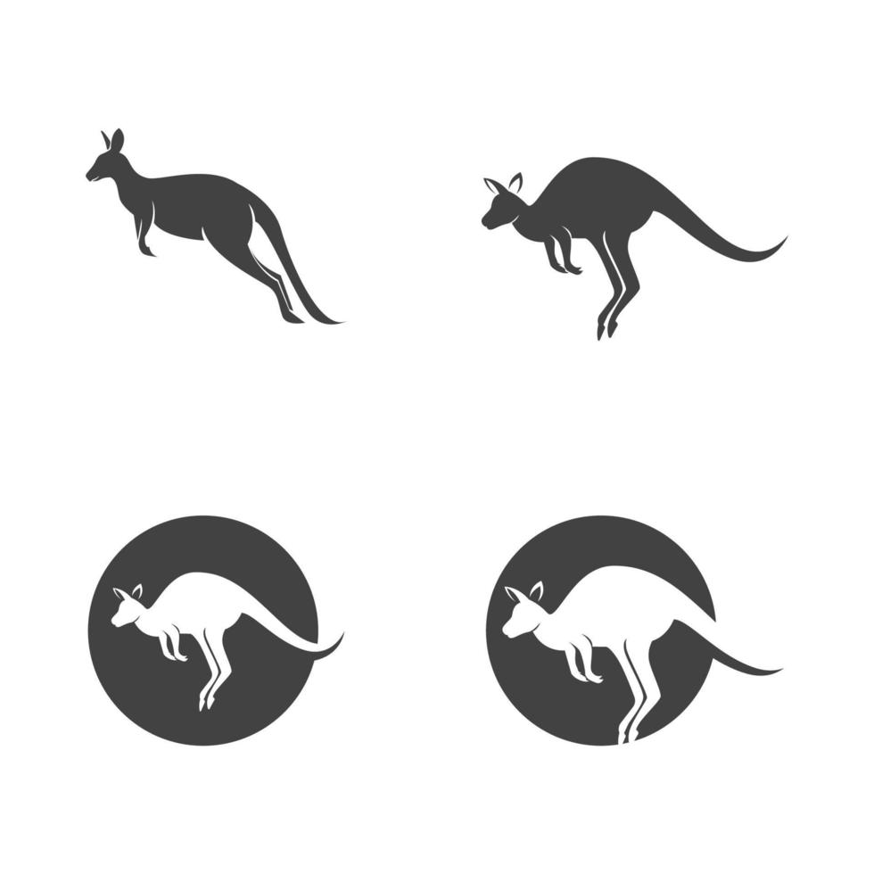 illustrazione vettoriale di canguro