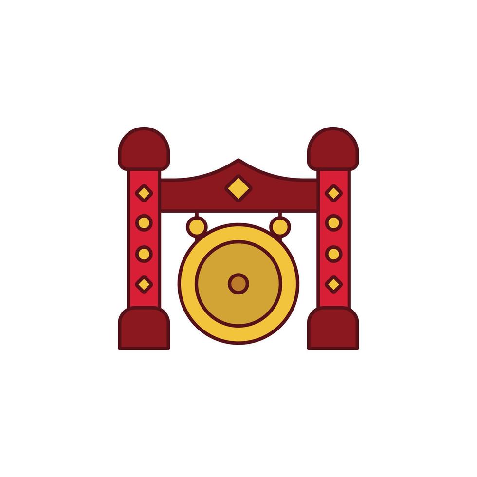 il Cinese nuovo anno tema icona è adatto per addizionale ornamenti vettore