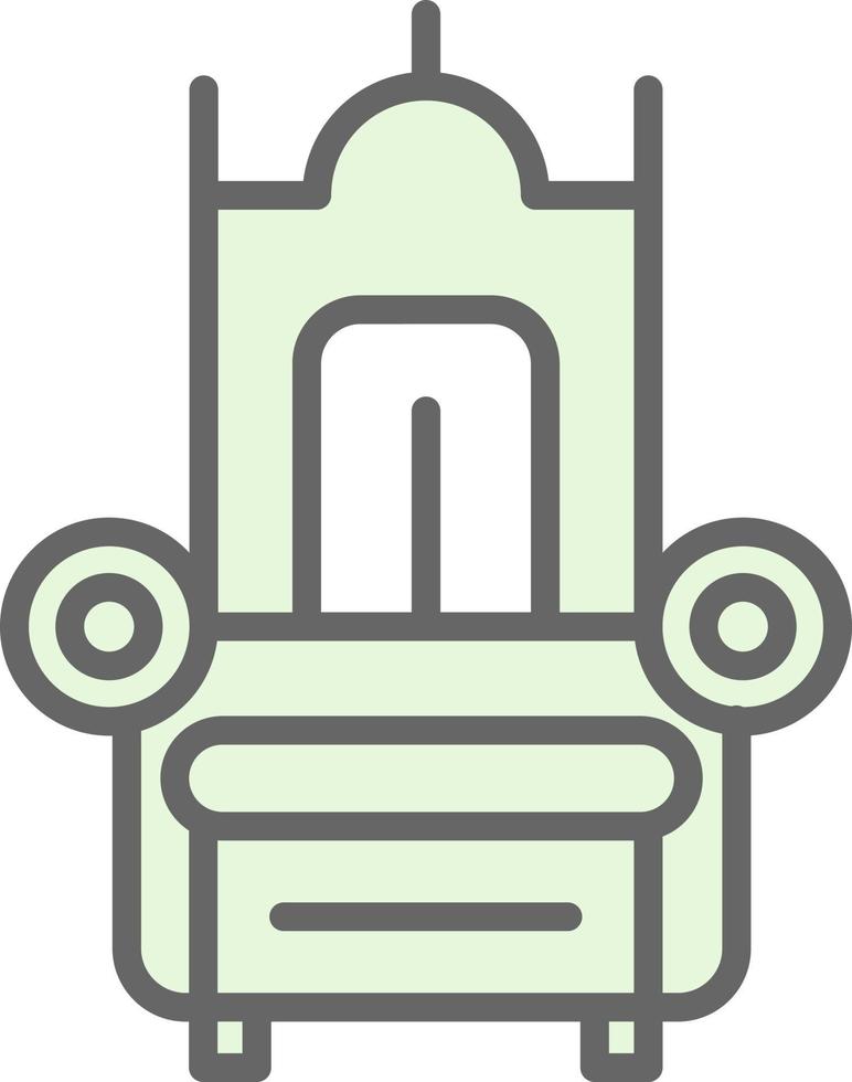 trono vettore icona design