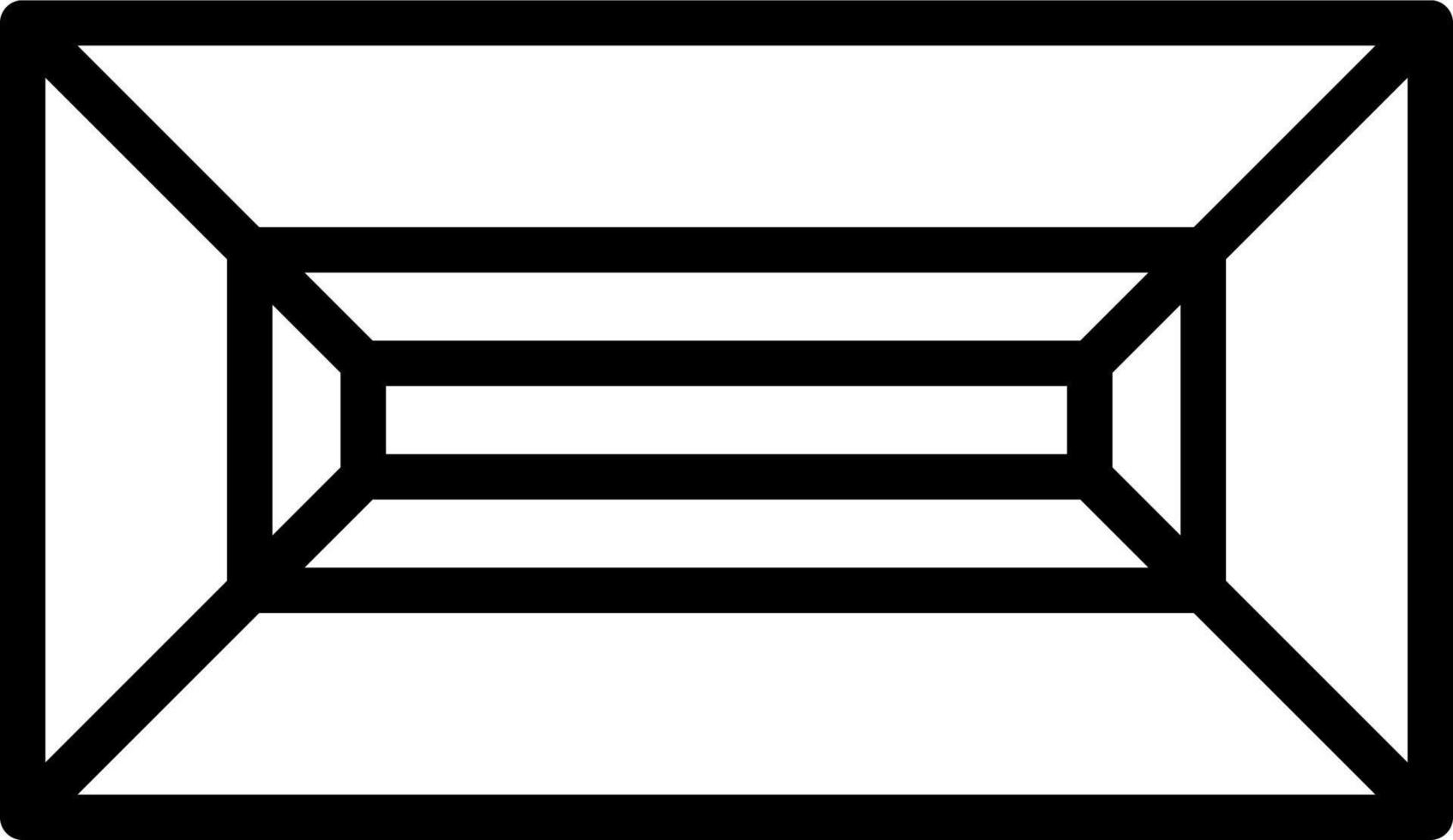 linea icona per cavo vettore