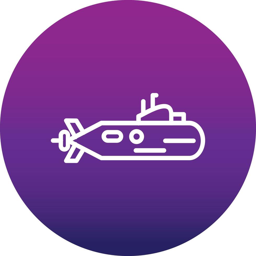 sottomarino vettore icona
