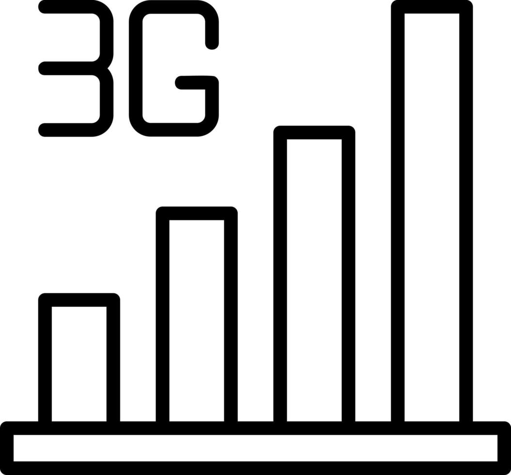 3g vettore icona design