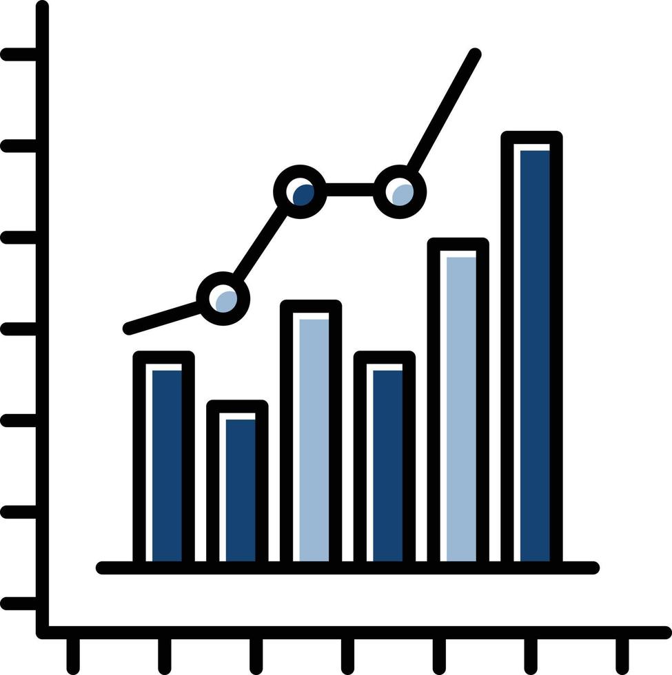 grafico vettore icona