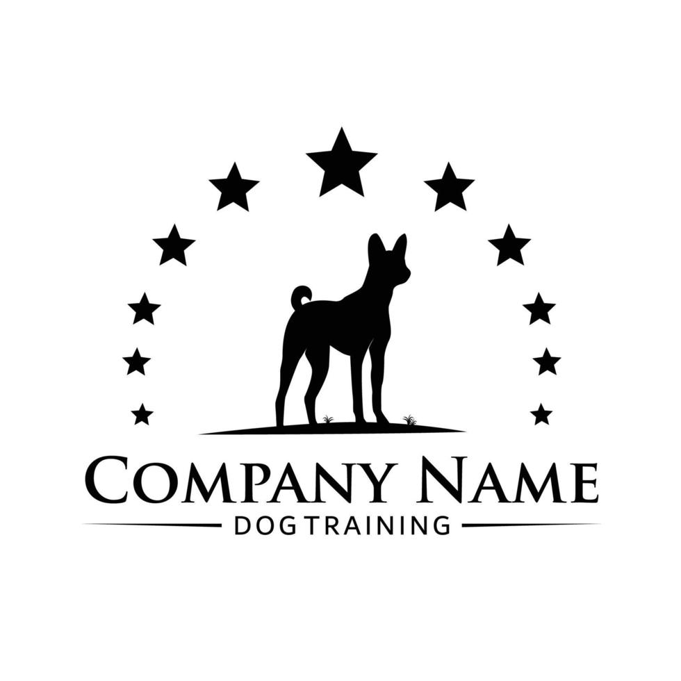 cane formazione logo idee su un' bianca sfondo diventare un' marca simbolo per il tuo attività commerciale, il concetto di cane formazione icone vettore