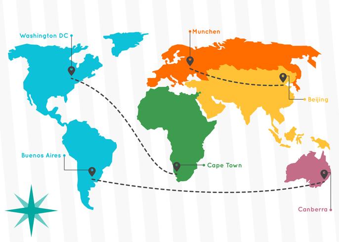 Vettori di mappe globali uniche